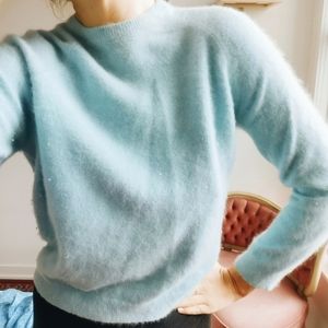 Vintage Canadian angora sweater